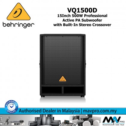 Behringer B1500XP 15Inch 3000W Powered Subwoofer l Mavpro Malaysia